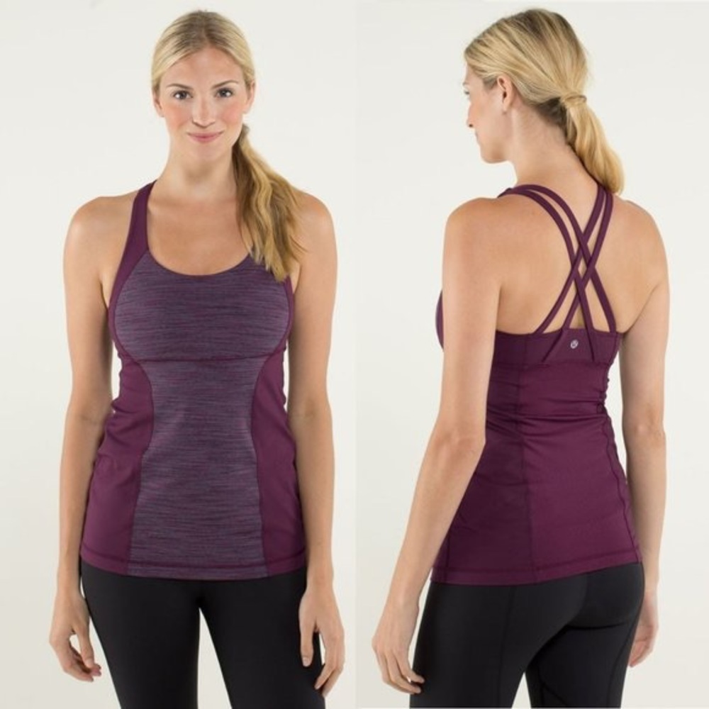 Lululemon Athletics Energy Tank in Purple